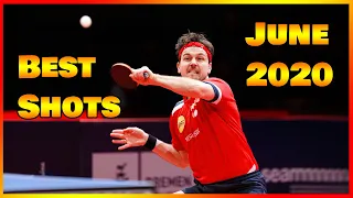 Best Table Tennis Shots of June 2020 [HD]