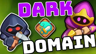 DARK DOMAIN WEEK! REAPER + CRYSTAL! I LOVE THIS COMBO! | IN RUSH ROYALE!