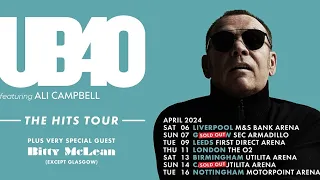 UB40 featuring Ali Campbell at the Utilita Arena 2024 (THE HITS TOUR)