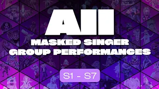 All Group Performances On The Masked Singer (Seasons 1, 3, 4, 5 & 7) | Pandi Masked