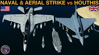 Joint US & UK Strike On Houthi Positions In Yemen | DCS