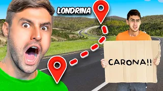 I Dropped My Friends In THREE CITIES With $0!!