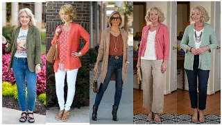 Pinterest Inspired Outfits for Women over 40 + 50 | latest outfits style for women
