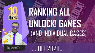 TOP 10 - Ranking all UNLOCK! games