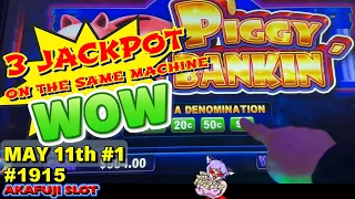 High Limit Piggy Bankin' Slot Machine Jackpot Hand Pay at Yaamava Casino San Manuel