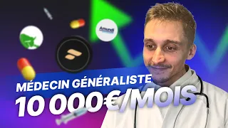 Médecin généraliste avec 10 000€/mois de revenus passifs ? | Présentation de Portefeuille