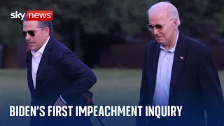 Joe Biden: Republicans hold first hearing in impeachment inquiry