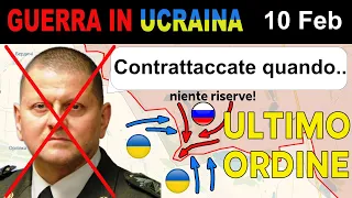 10 Feb: Zaluzhnyi Sostituito, Crisi ad Avdiivka Continua | Guerra in Ucraina Spiegata