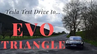 Tesla ModelS drives the EVO Triangle