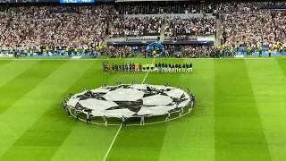 Champions League Anthem - Real Madrid v Man City 2023