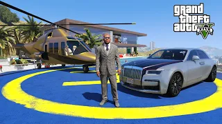 Being a MAFIOSO in GTA V ! Mega MANSION, Assassination, Luxury cars