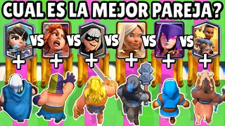 CUAL ES LA MEJOR PAREJA DE CHICOS con CHICAS? | OLIMPIADAS de CLASH ROYALE