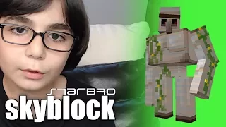 GOLEM SPAWNER - MİNECRAFT'TA SKYBLOCK SERİSİ !!! 2.Sezon 9.Bölüm MİNECRAFT BKT