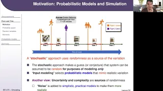 IEE 475: Lecture D2 (2020-09-22) - Probabilistic Models