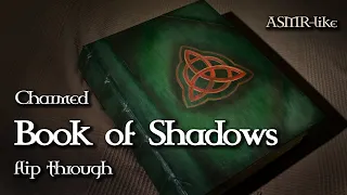 Charmed Book of Shadows flip through (ASMR (a bit))