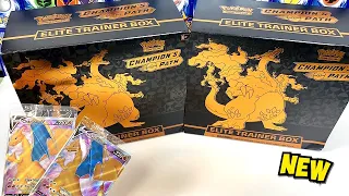 *NEW* Pokémon Champion's Path Elite Trainer Box Opening!!