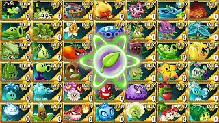 PvZ 2 Random Team Plant Max Level Power Up Vs Team Pirate Sea Gargantuar Zombie Level 10