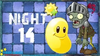 Plants vs Zombies 2 - Dark Ages - Night 14 [Produce 5000+ Sun] No Premium