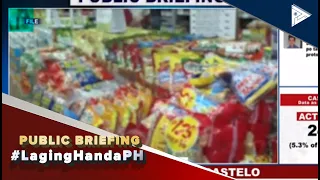 DTI, tiniyak ang sapat na suplay ng Noche Buena items at pangunahing bilihin sa merkado