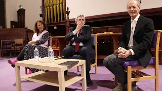 Sir Michael Marmot and Gordon Brown at the Adam Smith Tercentenary Lecture