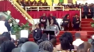 NESBETH FULL TRIBUTE @ HIS WIFE FUNERAL SERVICE