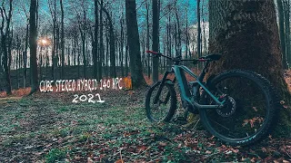 First Ride on a Cube Stereo Hybrid 140 HPC TM 2021|EMTB| 4K 🇩🇪