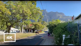 4K Cape Town Walk Oranjezicht - Spaziergang [ASMR Non-Stop]