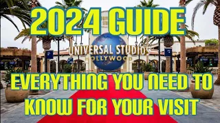 Universal Studios Hollywood Ultimate Guide 2024