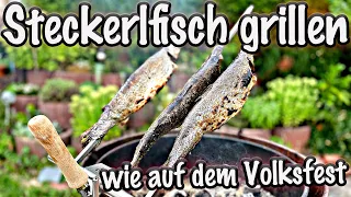 Steckerlfisch grillen wie vom Volksfest einfach und lecker | The BBQ BEAR