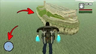 Secret Island with Prison in GTA San Andreas (Alcatraz)