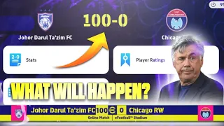 WHAT HAPPENS WHEN YOU SCORE 100 GOALS IN EFOOTBALL 2024 MOBILE | 100 + GOAL IN 1 MATCH