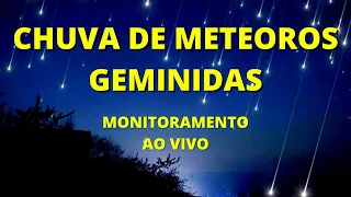 CHUVA DE METEOROS GEMINIDAS 2022 - MONITORAMENTO AO VIVO NO RS