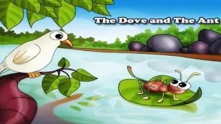 THE DOVE AND THE ANT STORY in English with Props|Kids Short Story|The Ant and The Dove|short stories