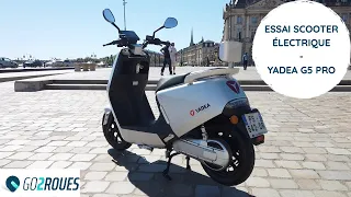 Yadea G5 Pro - Essai Scooter Electrique 50