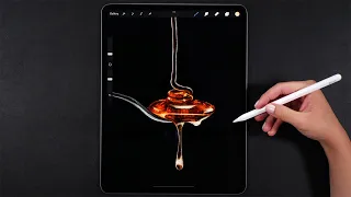 Draw With Me - Realistic Procreate Process on iPad Pro