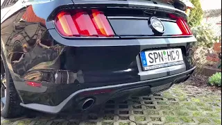 Ford Mustang 2016 California Special V8 Exhaust start 🇺🇸