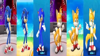 Sonic Forces, Dash & Speed Simulator with Movie Sonic & Movie Tails All Characters Unlocked Gameplay