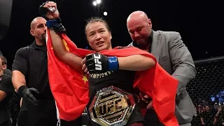 Zhang Weili becomes first ever Chinese UFC Champion