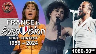 France 🇫🇷 in Eurovision Song Contest (1956-2024)