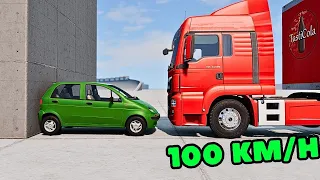 Cars VS Truck 💥 BeamNG.Drive CRASH test