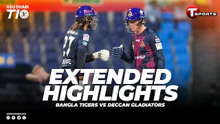 Extended Highlights | Bangla Tigers vs Deccan Gladiators | Abu Dhabi T10 | 2021