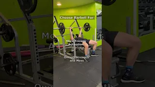 Which Is Better Barbell Or Dumbbell Bench Press #chestworkout