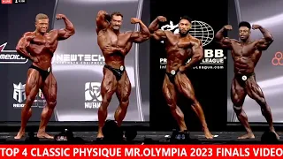 Classic physique mr.olympia 2023 Top 4 finals posing | mr.olympia 2023 finals live