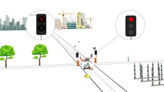 PORTABOOM Traffic and Pedestrian Light Animation High res