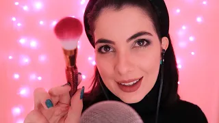 ASMR - MOUTH SOUNDS E CÂMERA TOUCHING