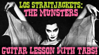 The Munsters Theme - Los Straitjackets   - Guitar Lesson