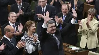 Порошенко виступив у канадському парламенті