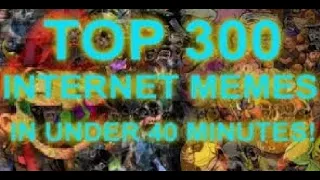 TOP 300 MEMES IN UNDER 40 MINUTES!