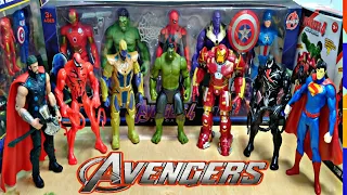 AVENGERS TOYS/Action Figures/Unboxing/Cheap Price/Ironman,Hulk,Thor, Spiderman/Toys.