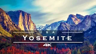 Yosemite National Park - California, USA 🇺🇸 - by drone [4K]